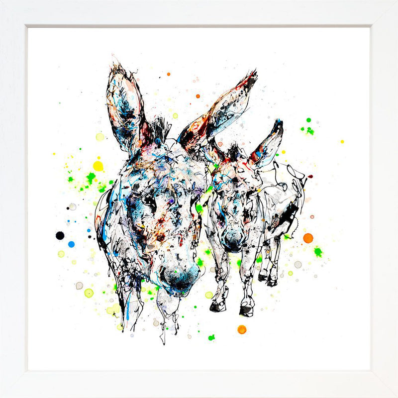 Companions - Donkey Print with Size and Presentation Options