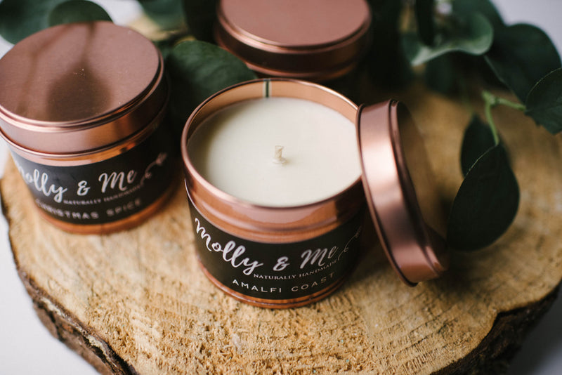 After The Rain Rose Gold Candle