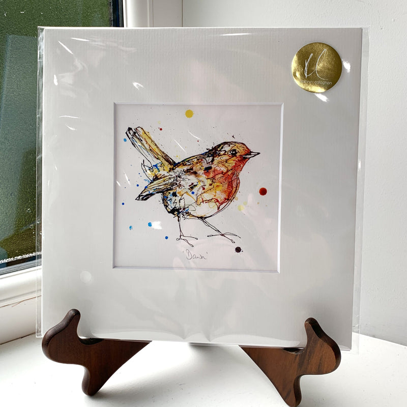 Peekaboo - Robin Print with Size and Presentation Options