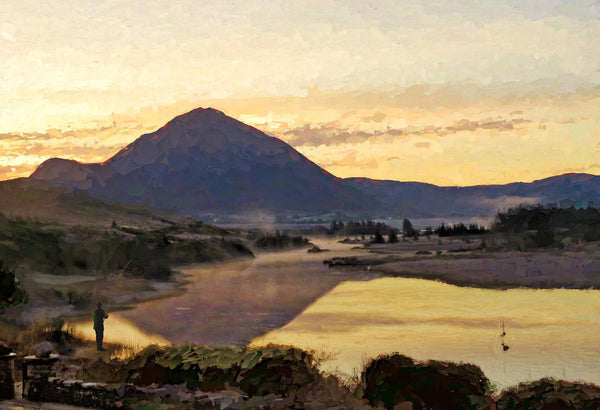 Dawn Mist Below Errigal