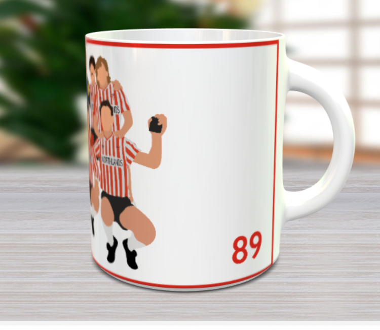 Derry City FC 1989 Treble Winners Mug