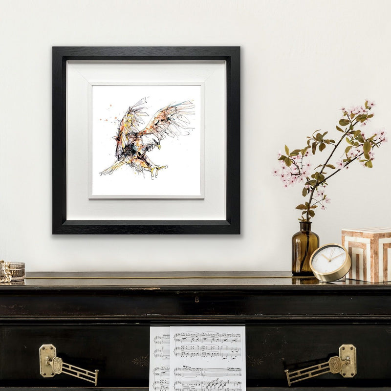 Descending - Eagle Print with Size and Presentation Options