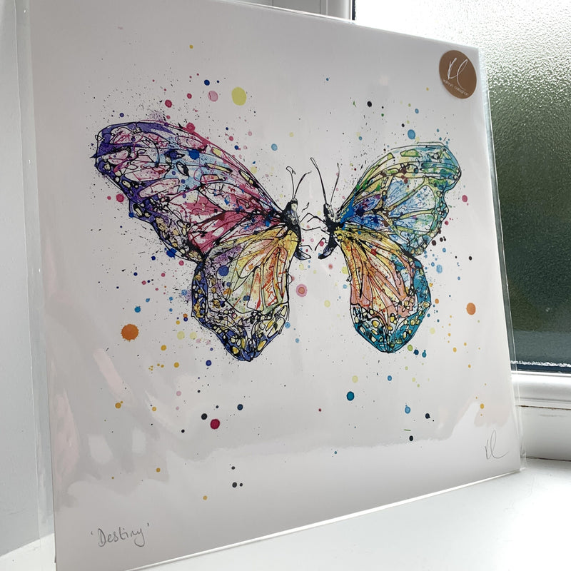 Destiny - Butterfly Print with Size and Presentation Options