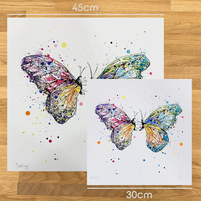 Destiny - Butterfly Print with Size and Presentation Options