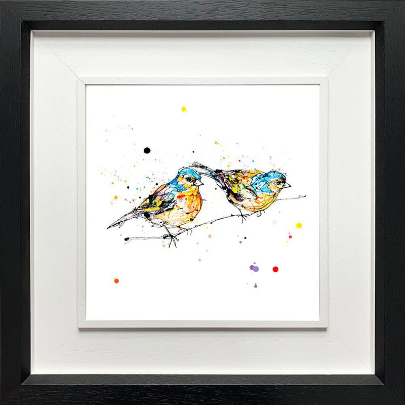 Did You See That? - Chaffinch Print with Size and Presentation Options