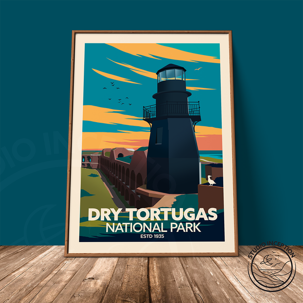 Dry Tortugas National Park Traditional Style Print