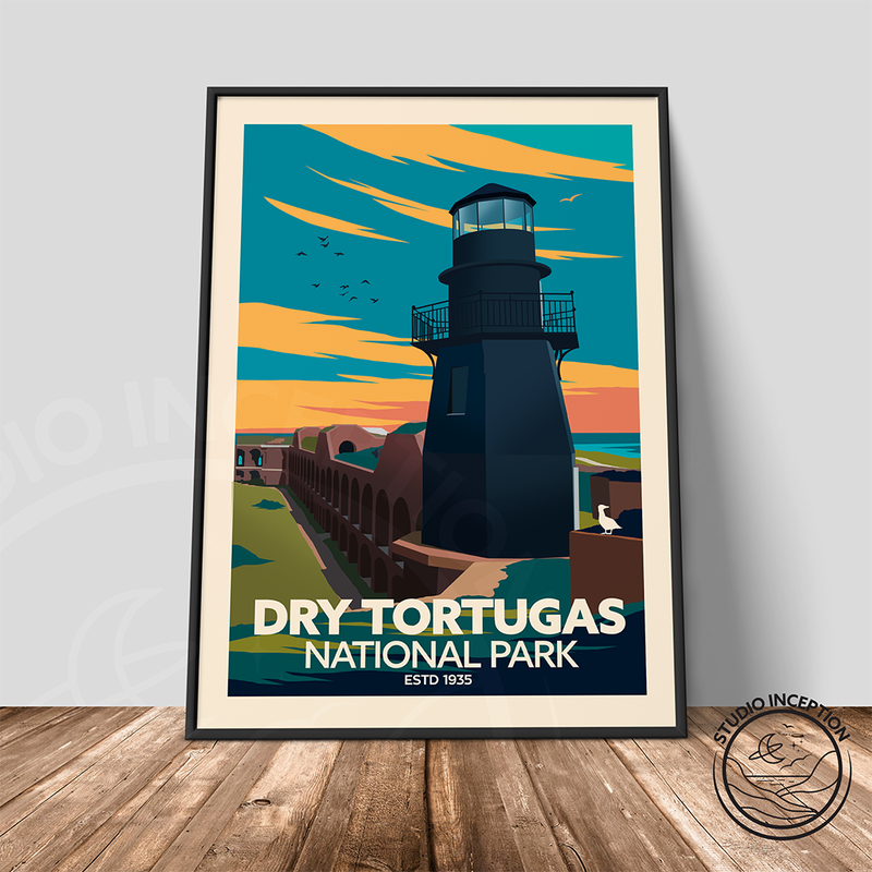 Dry Tortugas National Park Traditional Style Print