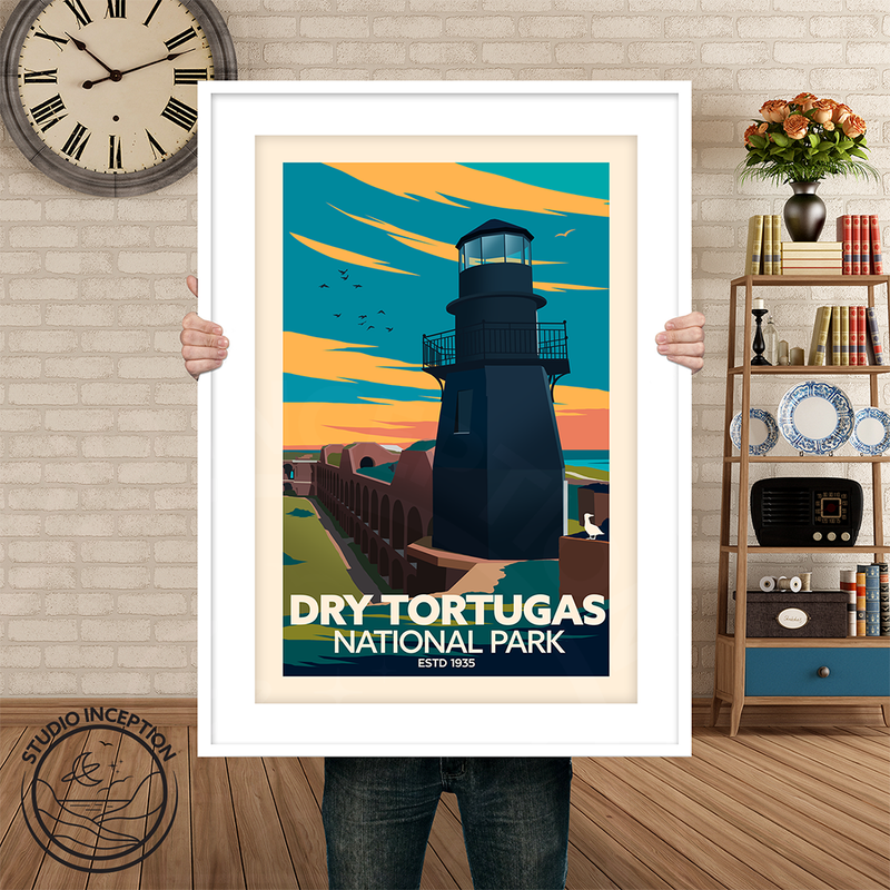 Dry Tortugas National Park Traditional Style Print