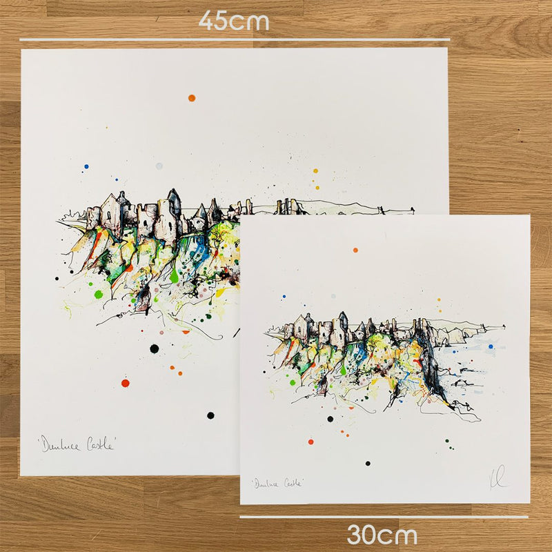 Dunluce Castle - Northern Ireland Print with Size and Presentation Options