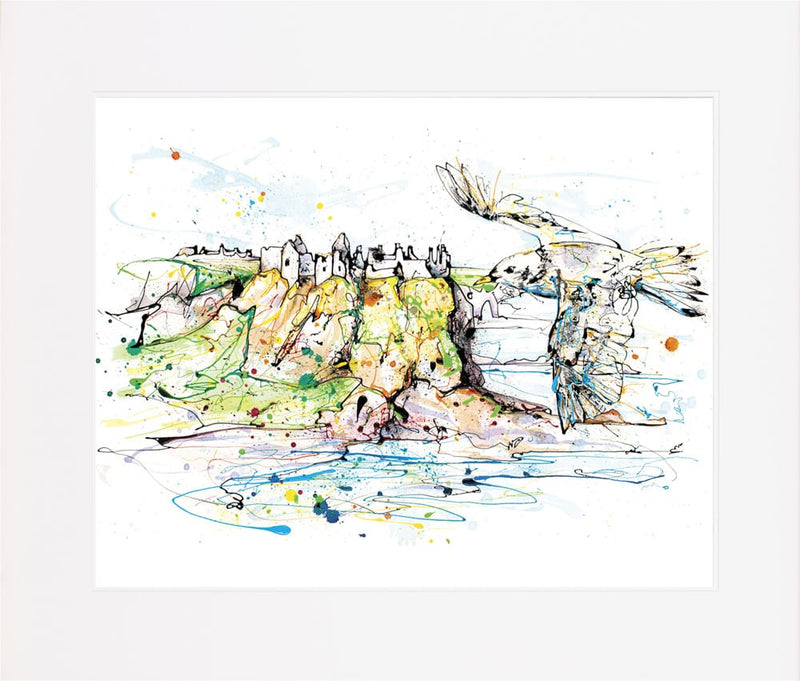 Dunluce - Northern Ireland Print, 45x56cm with Mount Options
