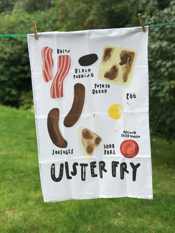 Ulster Fry Tea Towel