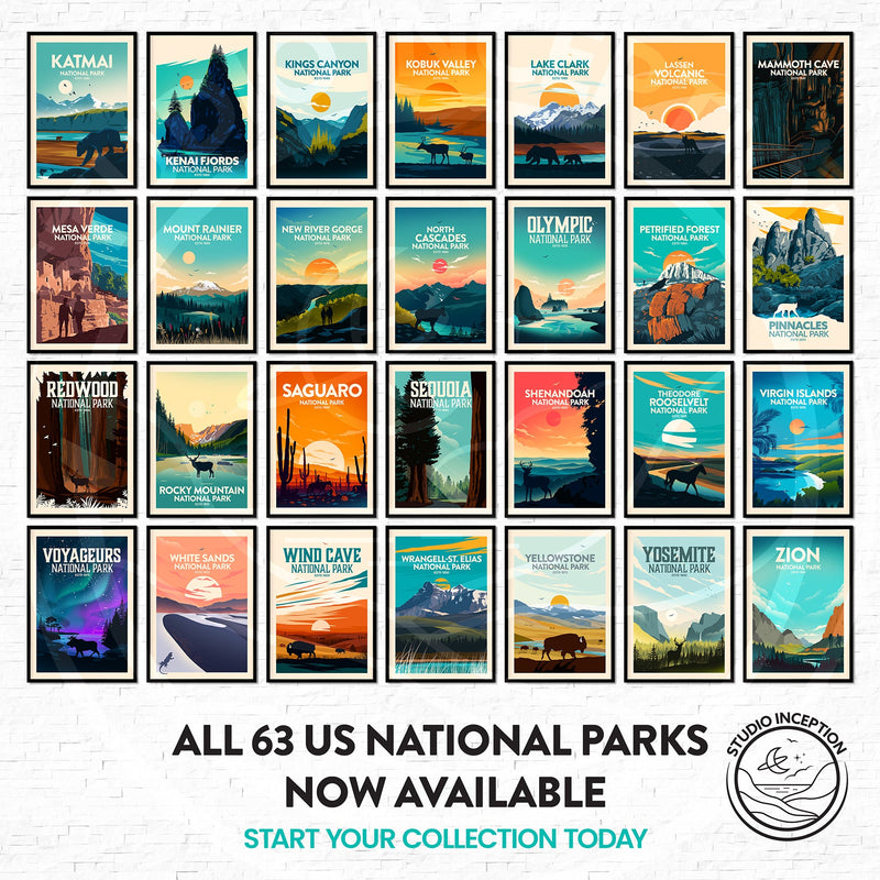 National Park Postcards