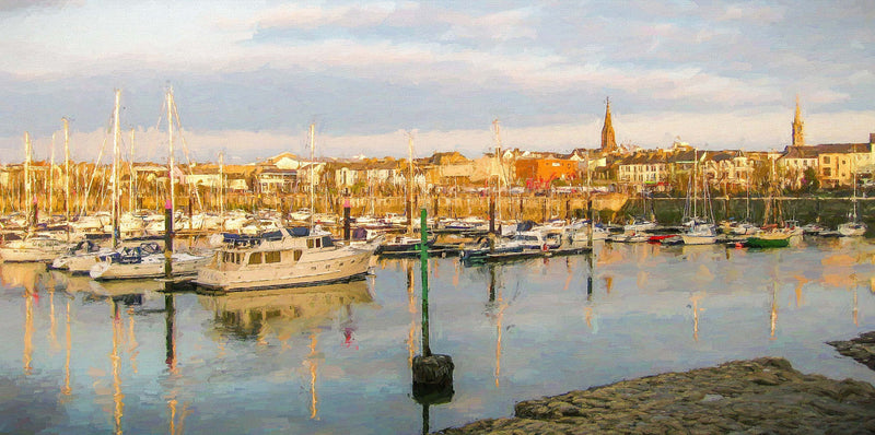 Evening , Bangor Marina