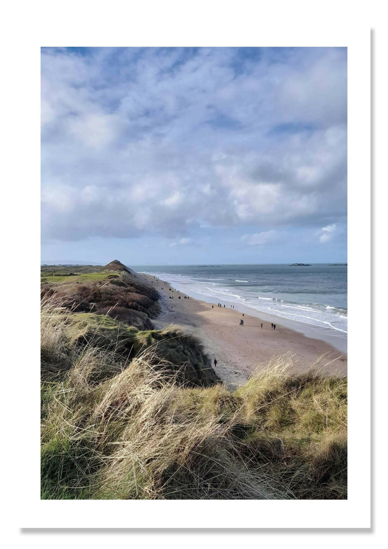 Luxury Greeting Cards, Pack of 4 .......'Out and About in....Portrush' 5" x 7" (12.7cm x 17.8cm) - Free P&P