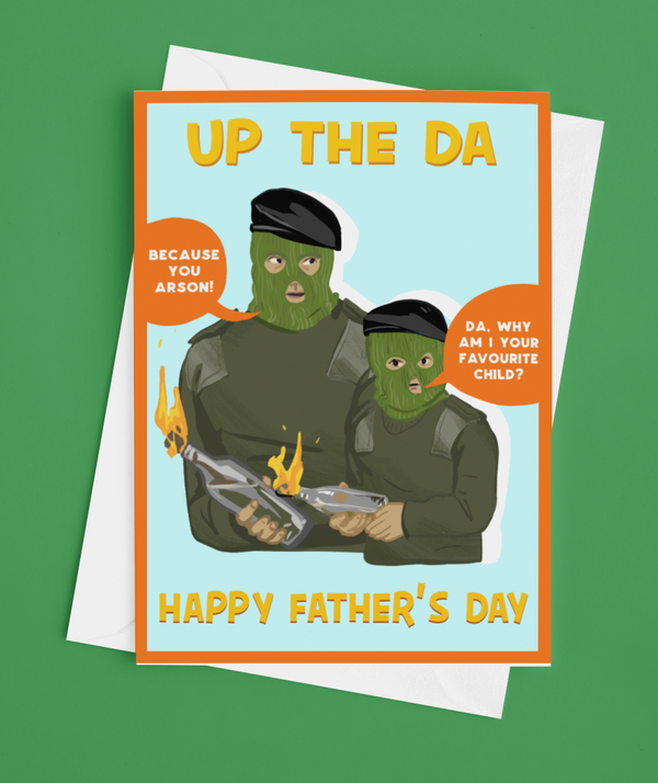 Up the Da/Arson' Father's Day Card