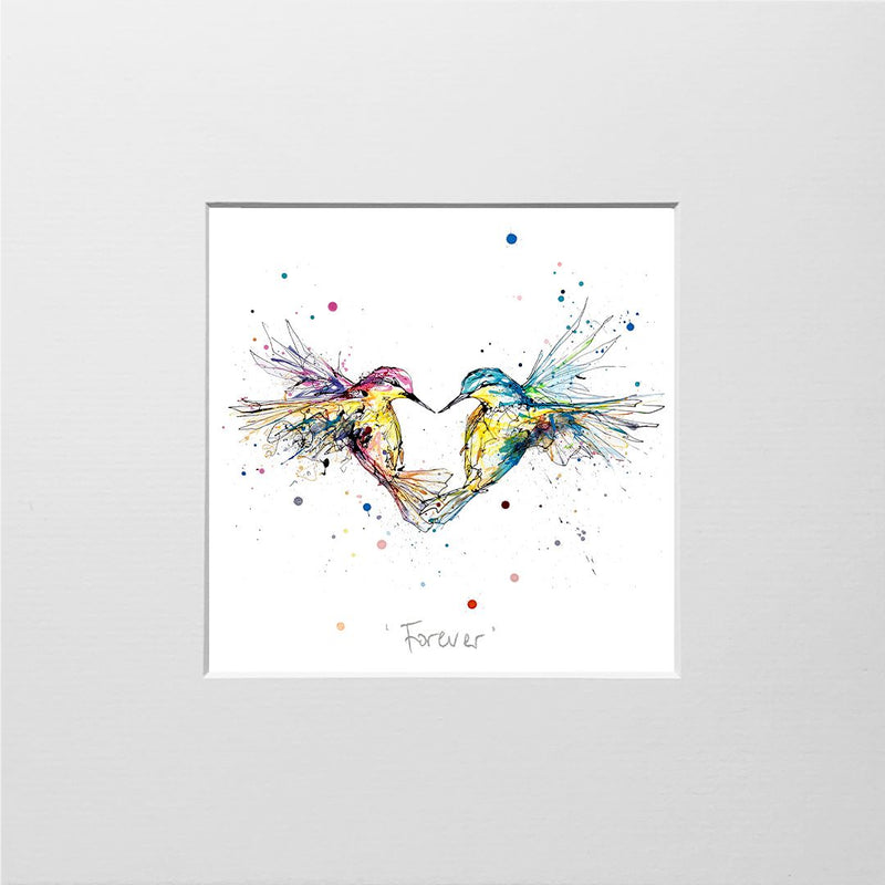 Forever - Hummingbird Print with Size and Presentation Options