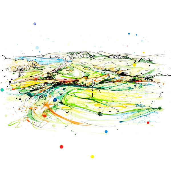 From the 15th - Royal Portrush Golf Print with Size and Presentation Options