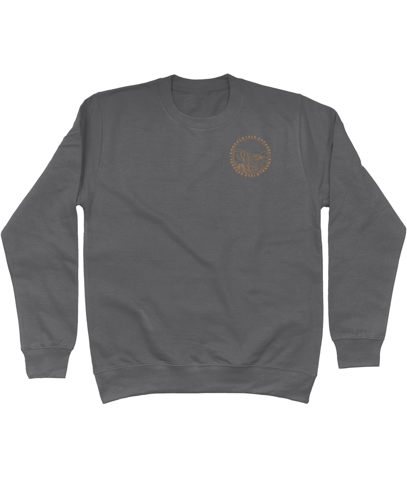 Grey Emerald Isle Apparel Logo Sweatshirt