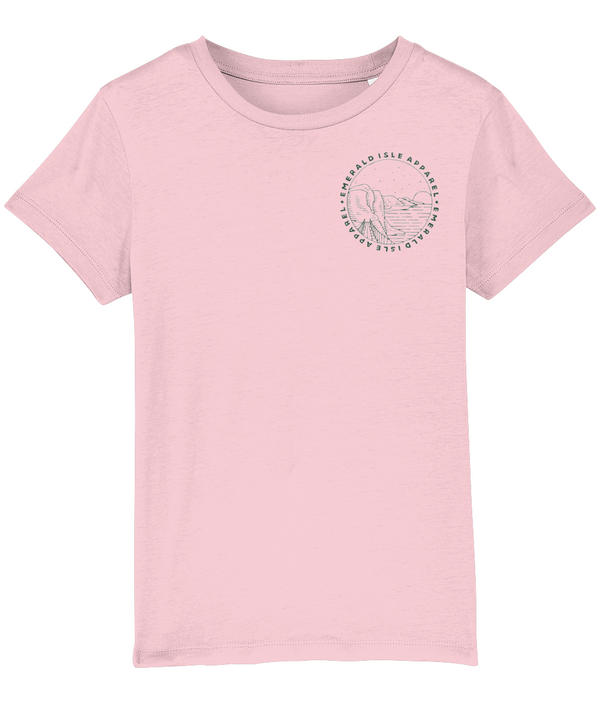 Mini Me Cotton Pink Emerald Isle Apparel Short Sleeve T-Shirt