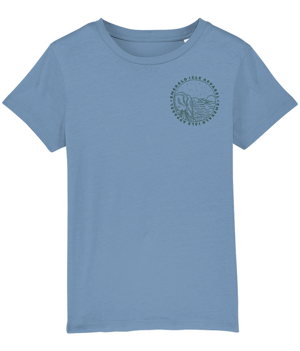 Mini Me Heather Blue Emerald Isle Apparel Short Sleeve T-Shirt
