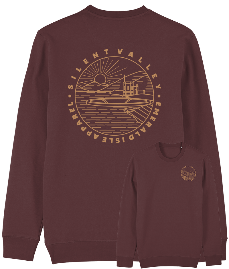 Burgundy Silent Valley Sweatshirt