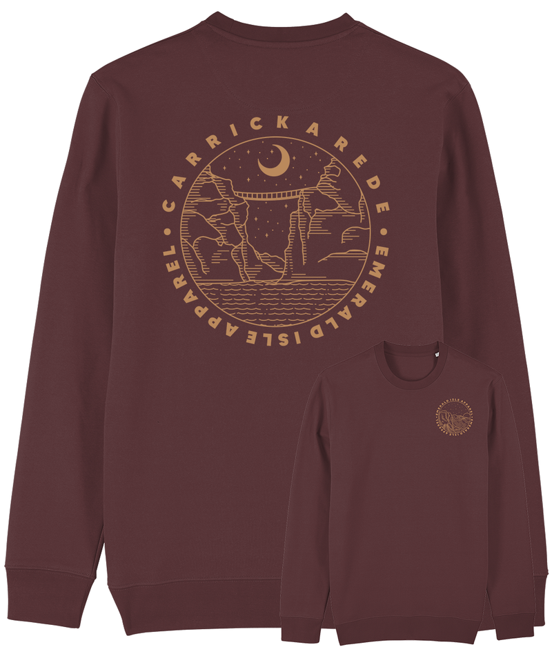 Burgundy Carrick-A-Rede Sweatshirt