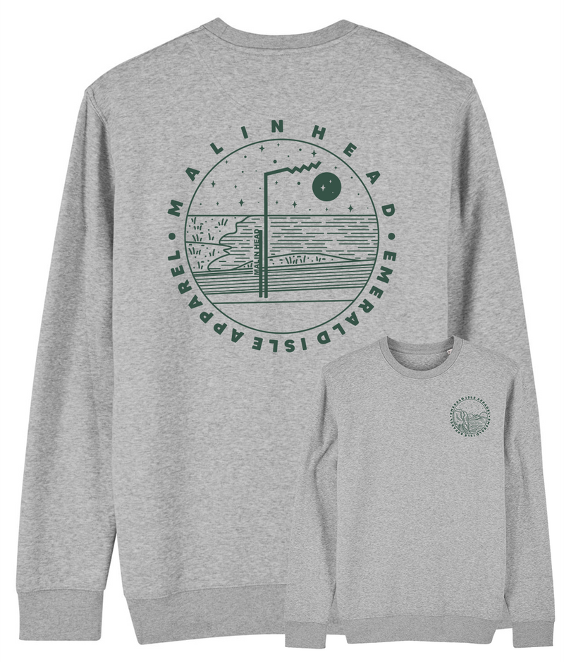 Heather Grey Malin Head Sweatshirt