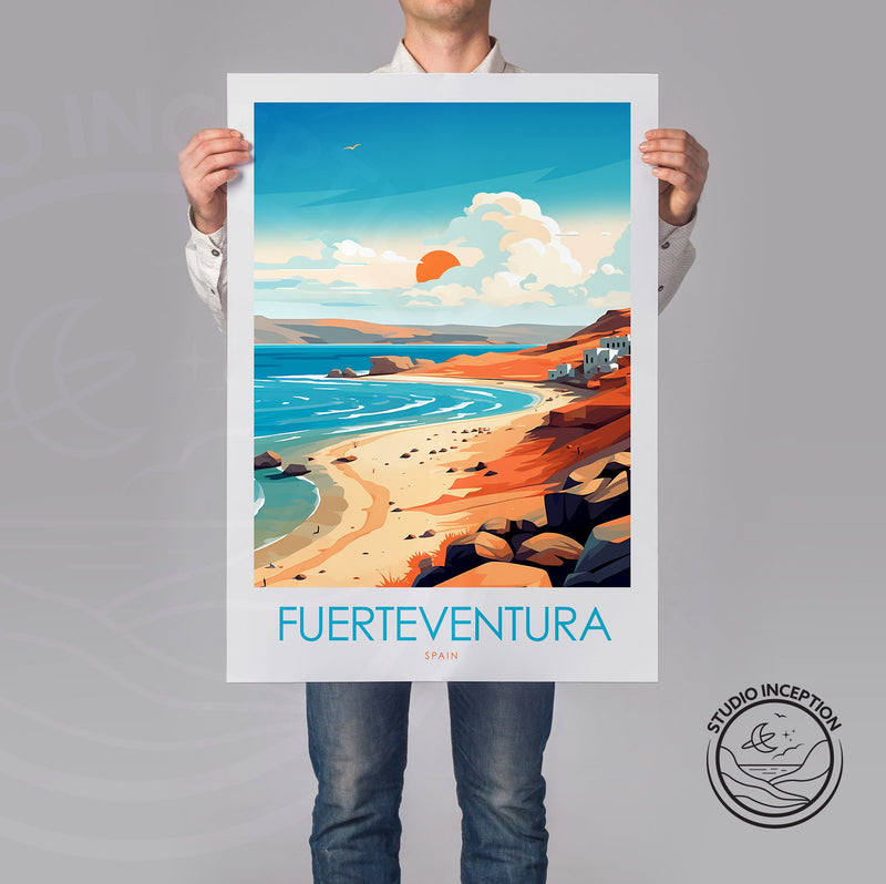 Fuerteventura Minimalist Print