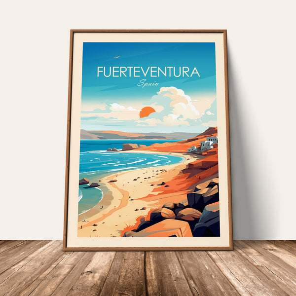 Fuerteventura Traditional Style Print