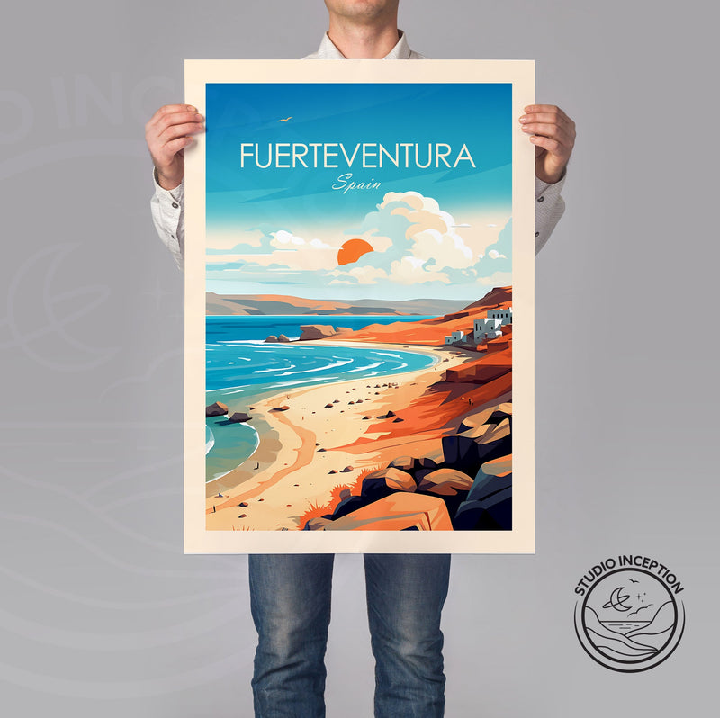 Fuerteventura Traditional Style Print