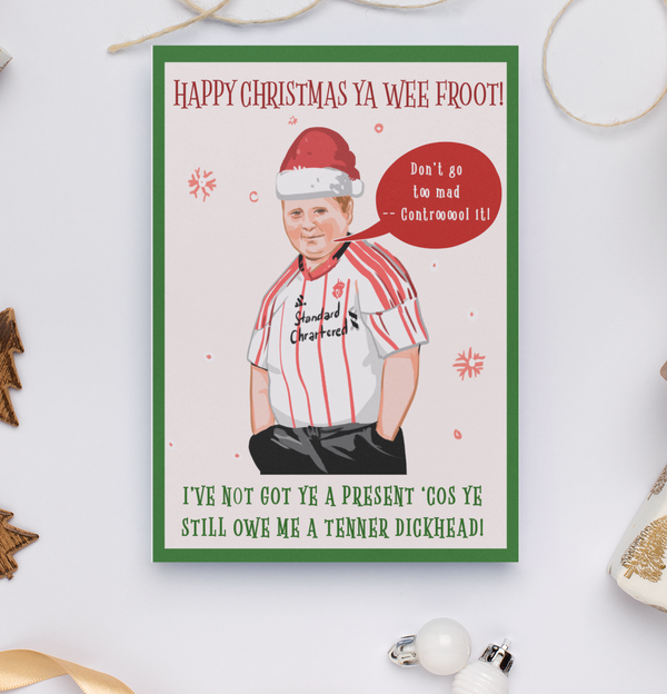 Happy Christmas Ya Wee Froot Belfast Meme Christmas Card