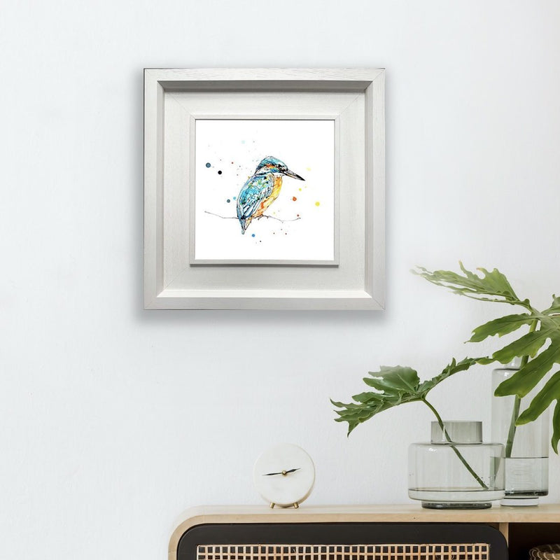 Gaze - Kingfisher Print with Size and Framing Options