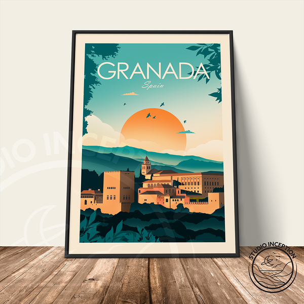Granada Traditional Style Print