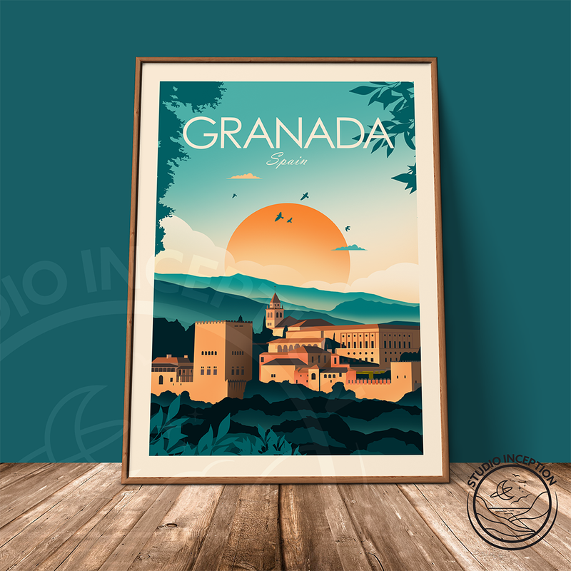 Granada Traditional Style Print