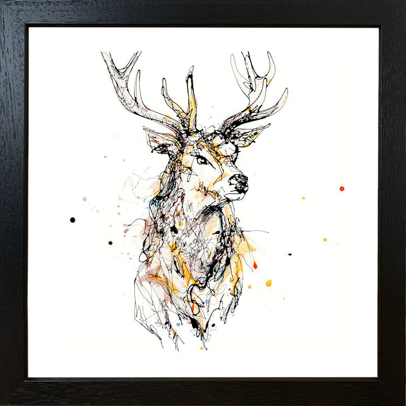 Grand - Stag Print with Size and Presentation Options