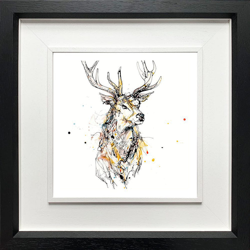 Grand - Stag Print with Size and Presentation Options