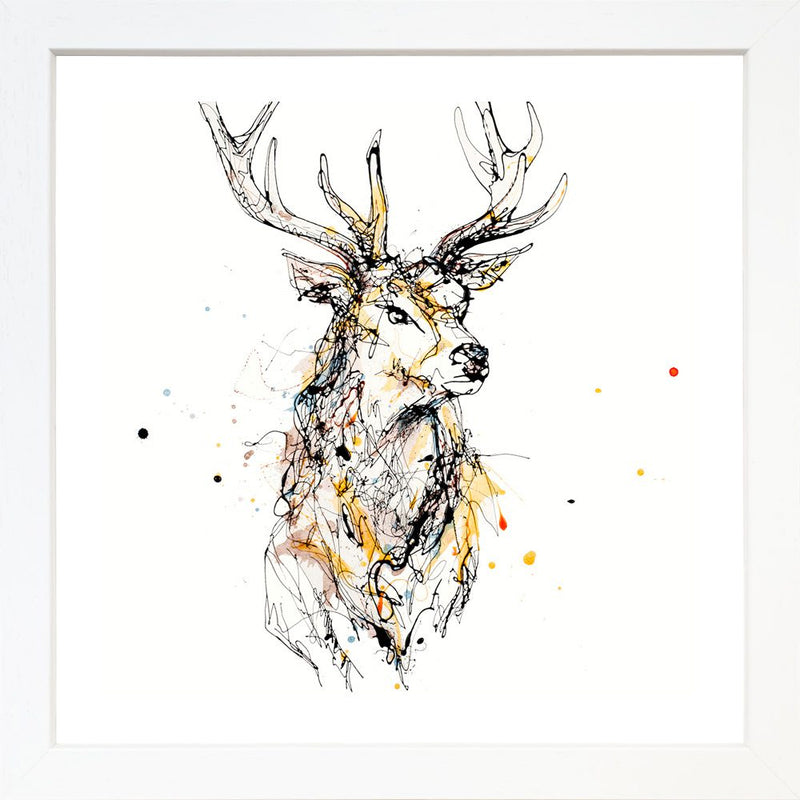 Grand - Stag Print with Size and Presentation Options