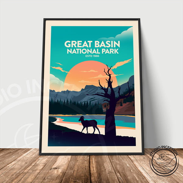 Great Basin National Park Traditional Style Print