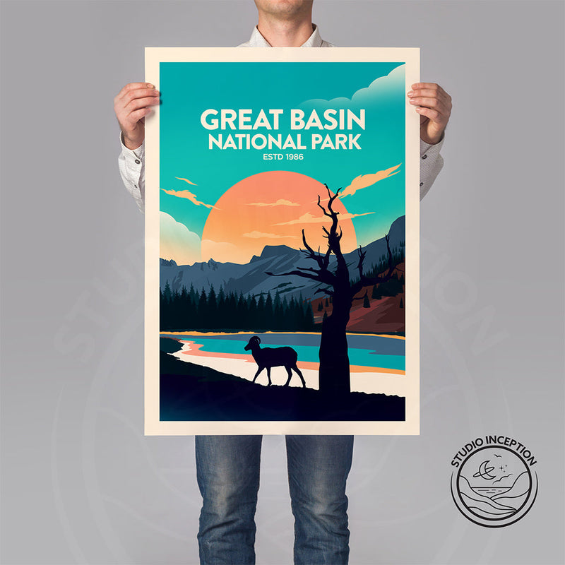 Great Basin National Park Traditional Style Print