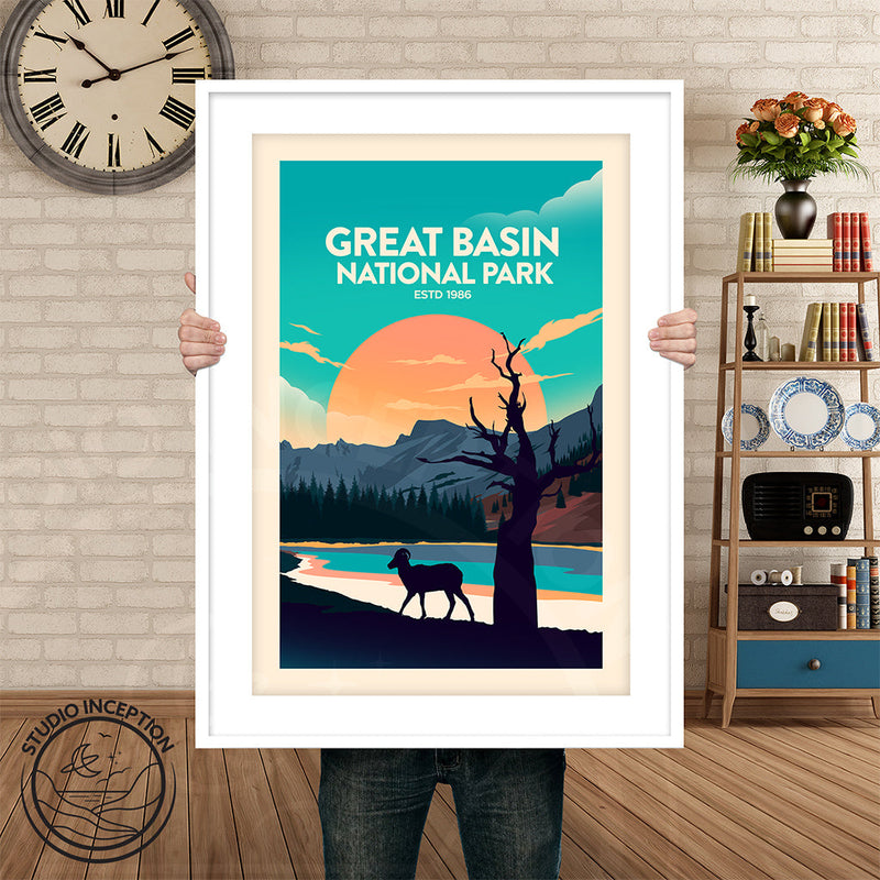 Great Basin National Park Traditional Style Print