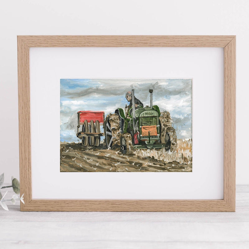 Fordson Standard N Mounted Fine Art Print