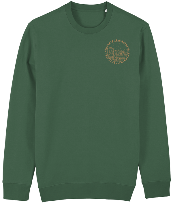 Green Emerald Isle Apparel Logo Sweatshirt