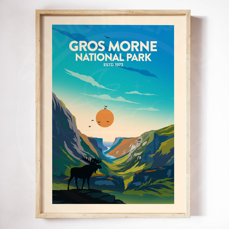 Gros Morne National Park Traditional Style Print