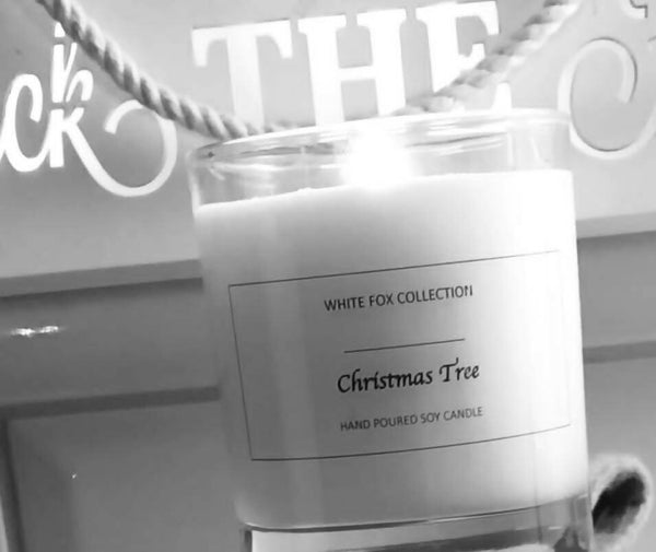 Christmas Tree Hand Poured Soy Candle