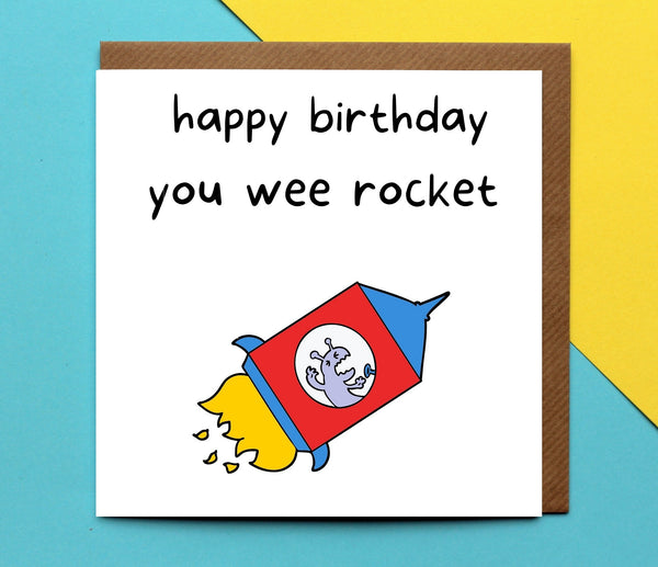 Happy Birthday Ya Wee Rocket