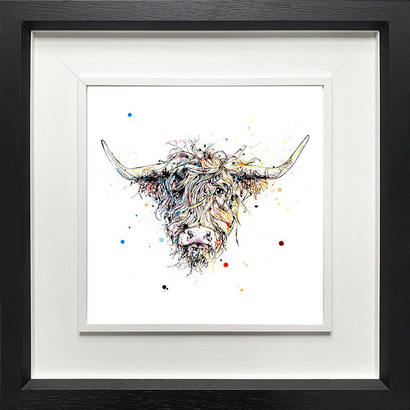 Harris - Highland Cow Print with Size and Framing Options