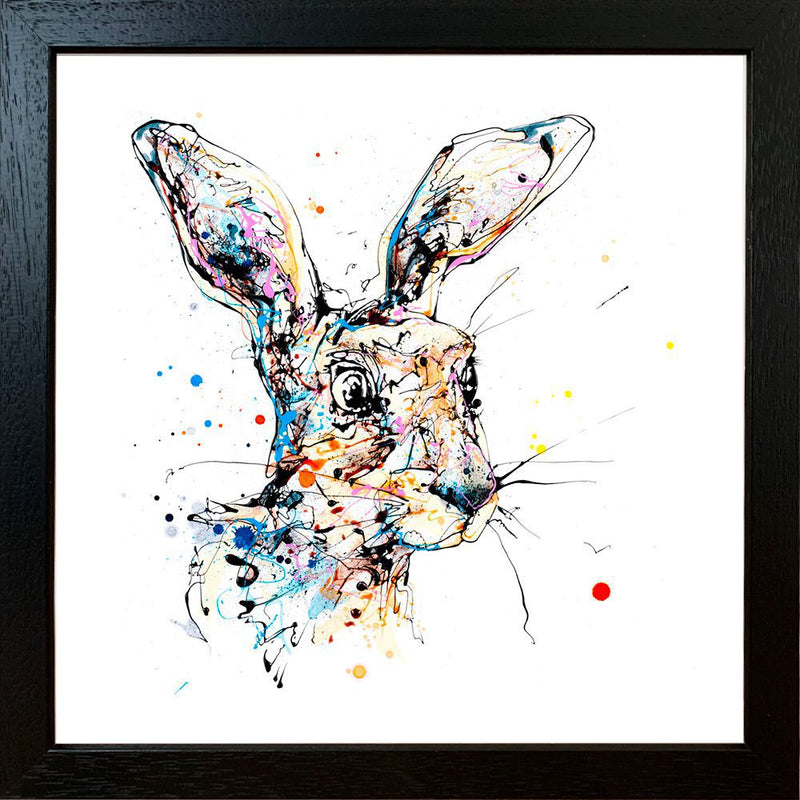 Hartley - Hare Print with Size and Presentation Options