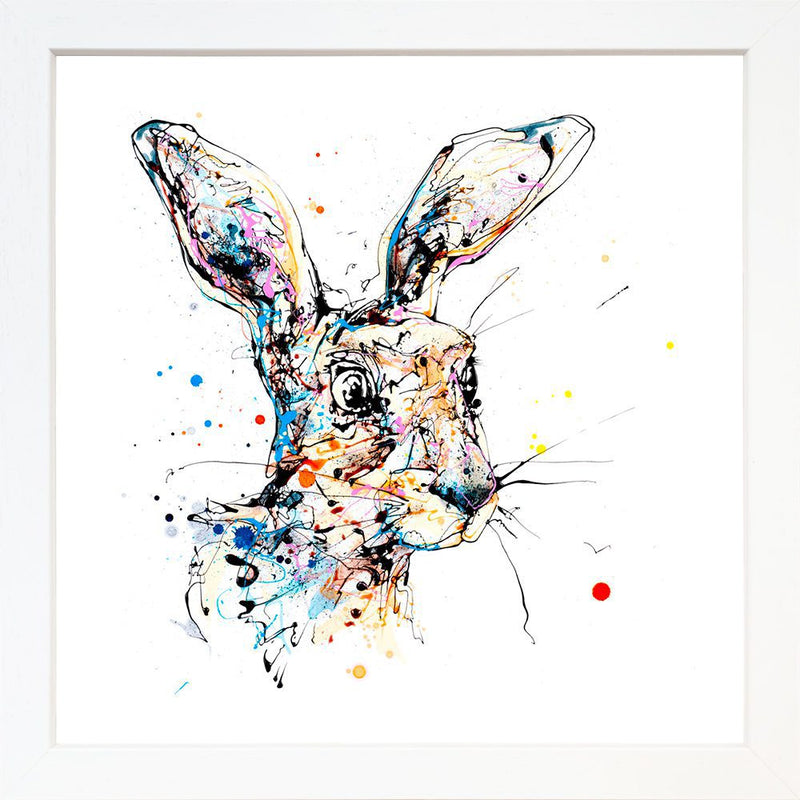 Hartley - Hare Print with Size and Presentation Options