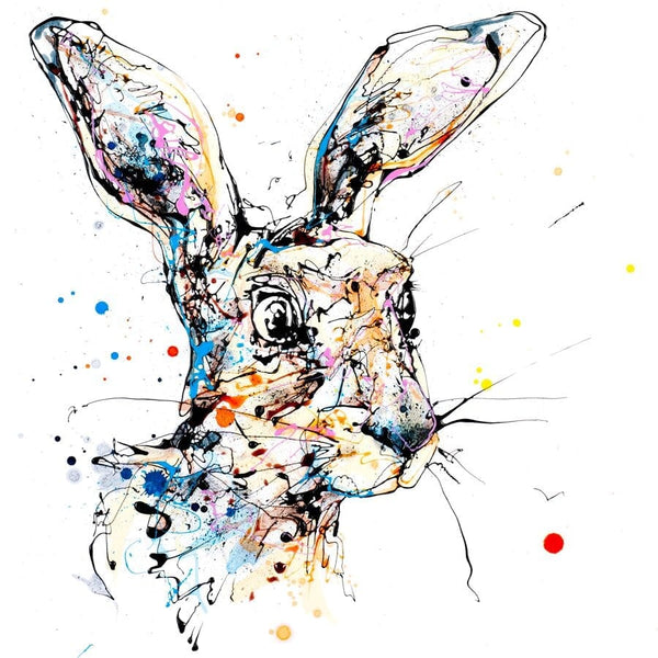 Hartley - Hare Print with Size and Presentation Options