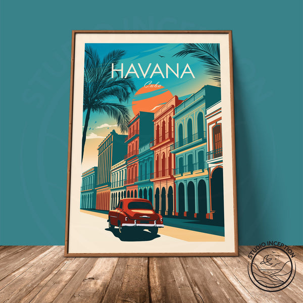 Havana Traditional Style Print